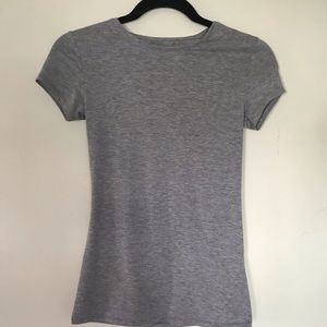 Plain gray T-shirt